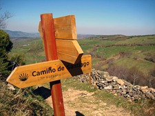 Spain-Galicia-Ponferrada to Santiago de Compostela Cycling along the Camino